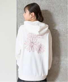 Lovetoxic / ラブトキシック パーカー | オーガビッツバックフラワー刺しゅうパーカ