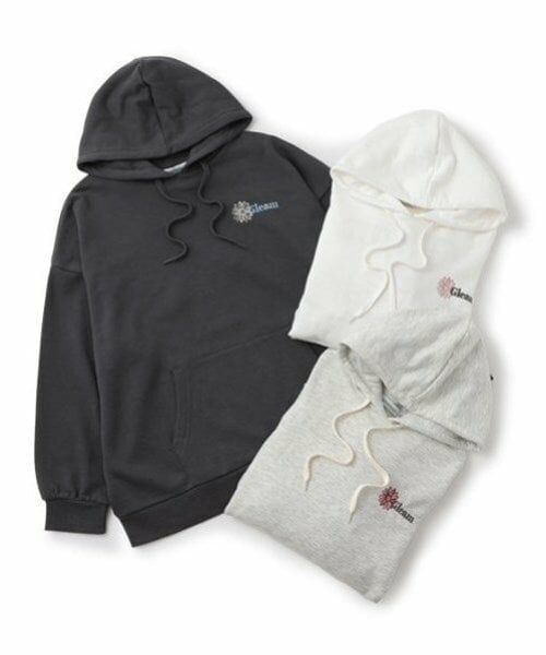 Lovetoxic / ラブトキシック パーカー | オーガビッツバックフラワー刺しゅうパーカ | 詳細15