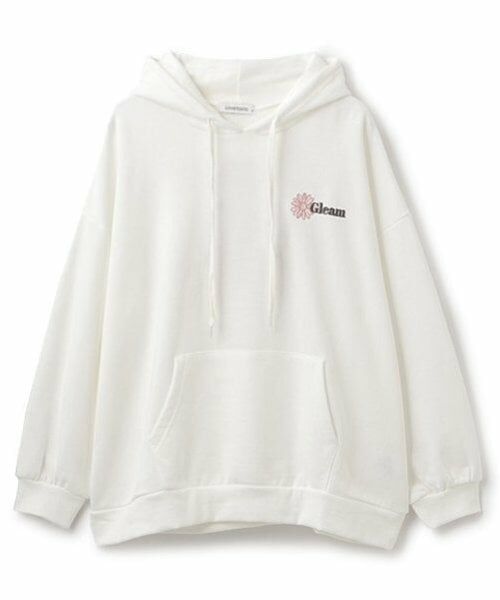 Lovetoxic / ラブトキシック パーカー | オーガビッツバックフラワー刺しゅうパーカ | 詳細16