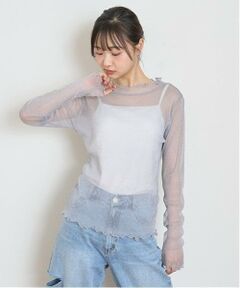 Lovetoxic / ラブトキシック その他トップス | ラメチュールインナー