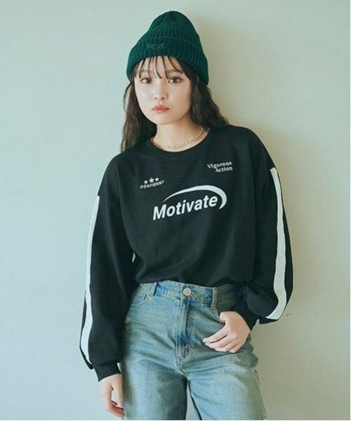 Lovetoxic / ラブトキシック スウェット | 【LTXC】ラインクロップドトレーナー | 詳細10