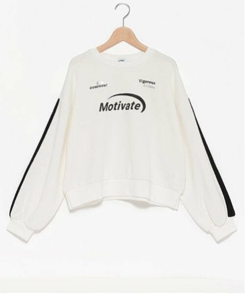 Lovetoxic / ラブトキシック スウェット | 【LTXC】ラインクロップドトレーナー | 詳細13