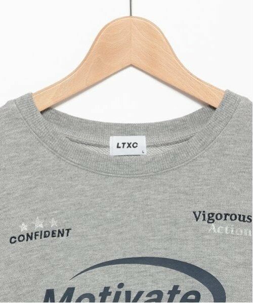 Lovetoxic / ラブトキシック スウェット | 【LTXC】ラインクロップドトレーナー | 詳細2
