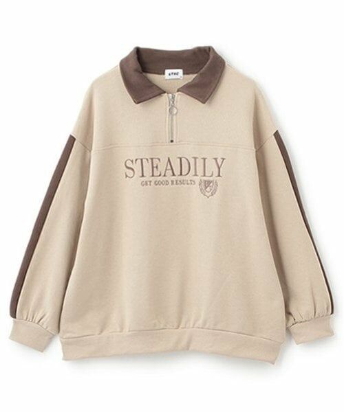 Lovetoxic / ラブトキシック スウェット | 【LTXC】【吸水速乾／さらさら】ハーフジップルーズトレーナー | 詳細12