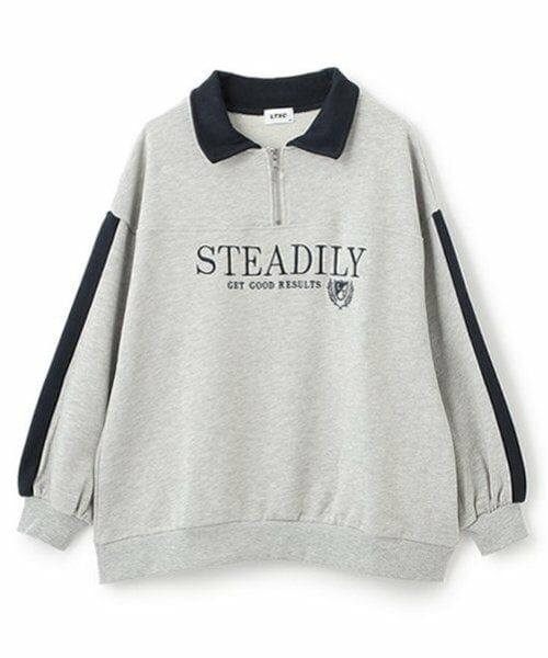 Lovetoxic / ラブトキシック スウェット | 【LTXC】【吸水速乾／さらさら】ハーフジップルーズトレーナー | 詳細13