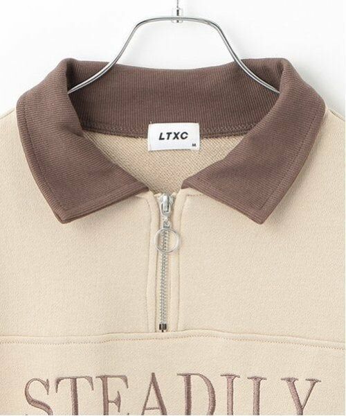 Lovetoxic / ラブトキシック スウェット | 【LTXC】【吸水速乾／さらさら】ハーフジップルーズトレーナー | 詳細5