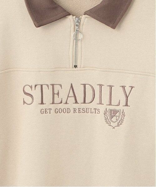 Lovetoxic / ラブトキシック スウェット | 【LTXC】【吸水速乾／さらさら】ハーフジップルーズトレーナー | 詳細6