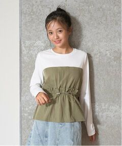 Lovetoxic / ラブトキシック Tシャツ | レイヤードテレコ長T