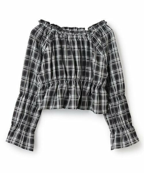 Lovetoxic / ラブトキシック シャツ・ブラウス | チェックオフショルブラウス | 詳細10