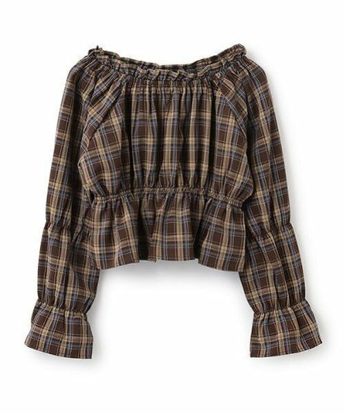 Lovetoxic / ラブトキシック シャツ・ブラウス | チェックオフショルブラウス | 詳細11