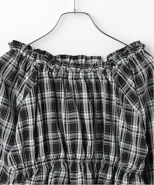 Lovetoxic / ラブトキシック シャツ・ブラウス | チェックオフショルブラウス | 詳細5