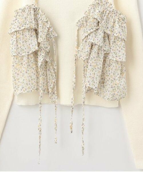 Lovetoxic / ラブトキシック その他トップス | キャミつきリブニットセット | 詳細8