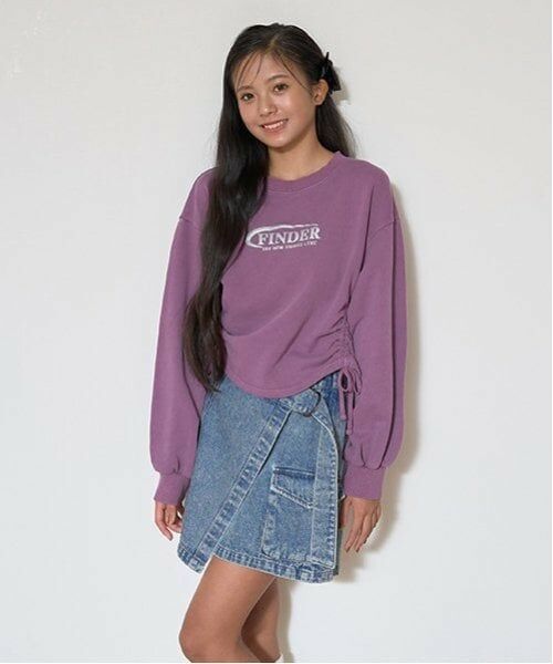 Lovetoxic / ラブトキシック スウェット | 【LTXC】【綿100％】ヴィンテージ風ドロストトレーナー | 詳細3