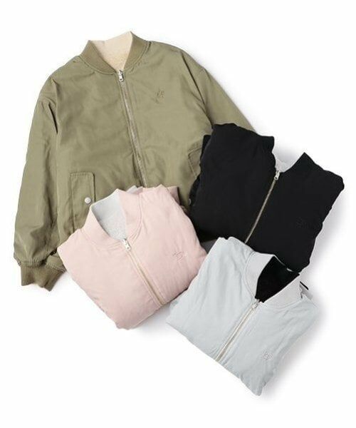 Lovetoxic / ラブトキシック ブルゾン | ボアリバーシブルMA1 | 詳細16