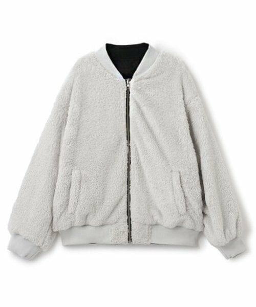 Lovetoxic / ラブトキシック ブルゾン | ボアリバーシブルMA1 | 詳細21