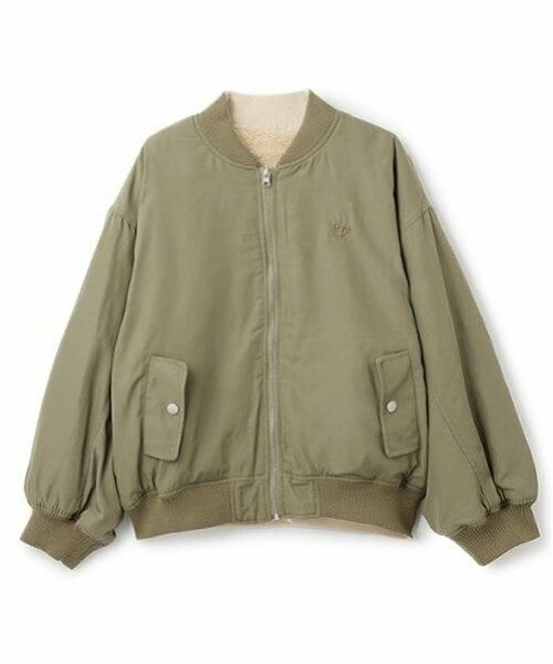 Lovetoxic / ラブトキシック ブルゾン | ボアリバーシブルMA1 | 詳細23