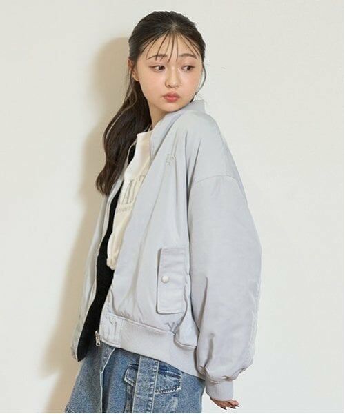 Lovetoxic / ラブトキシック ブルゾン | ボアリバーシブルMA1 | 詳細4