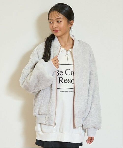 Lovetoxic / ラブトキシック ブルゾン | ボアリバーシブルMA1 | 詳細6