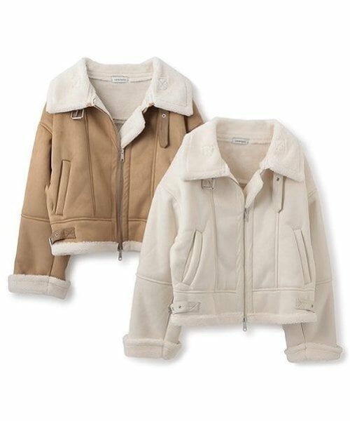 Lovetoxic / ラブトキシック ブルゾン | エコムートンライダースブルゾン | 詳細12