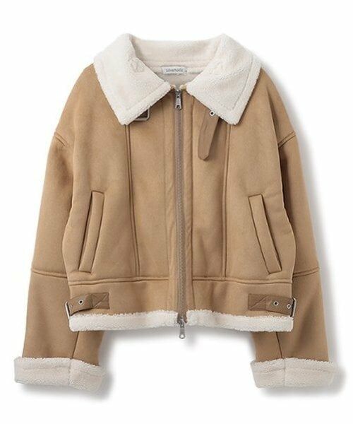 Lovetoxic / ラブトキシック ブルゾン | エコムートンライダースブルゾン | 詳細13