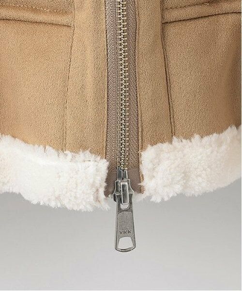 Lovetoxic / ラブトキシック ブルゾン | エコムートンライダースブルゾン | 詳細5