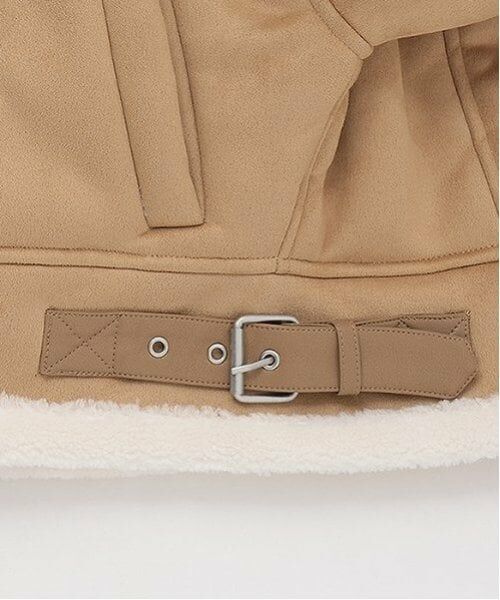 Lovetoxic / ラブトキシック ブルゾン | エコムートンライダースブルゾン | 詳細8