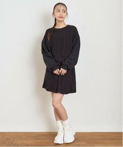 Lovetoxic / ラブトキシック ニット・セーター | ケーブルニットセットアップ