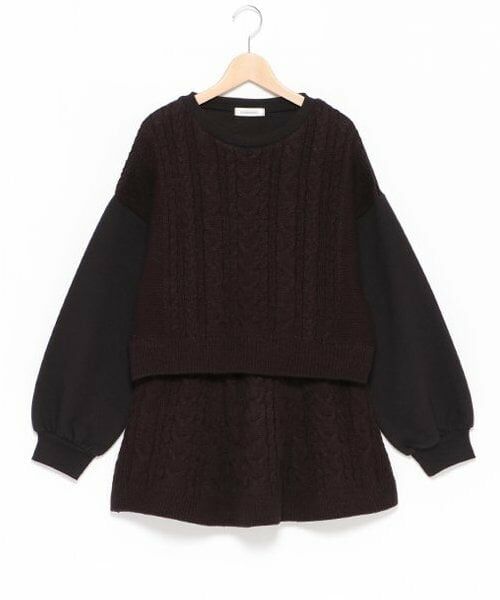 Lovetoxic / ラブトキシック ニット・セーター | ケーブルニットセットアップ | 詳細13