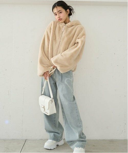 Lovetoxic / ラブトキシック ブルゾン | ファーパーカ | 詳細1