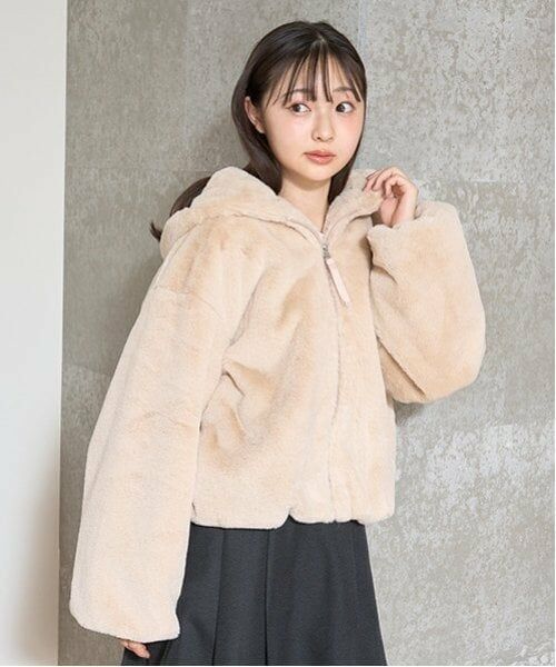 Lovetoxic / ラブトキシック ブルゾン | ファーパーカ | 詳細3