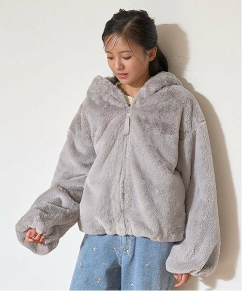 Lovetoxic / ラブトキシック ブルゾン | ファーパーカ | 詳細4