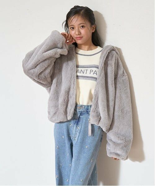 Lovetoxic / ラブトキシック ブルゾン | ファーパーカ | 詳細5