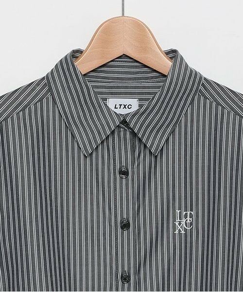 Lovetoxic / ラブトキシック ミニ丈・ひざ丈ワンピース | 【LTXC】ネクタイ付シャツワンピース | 詳細4