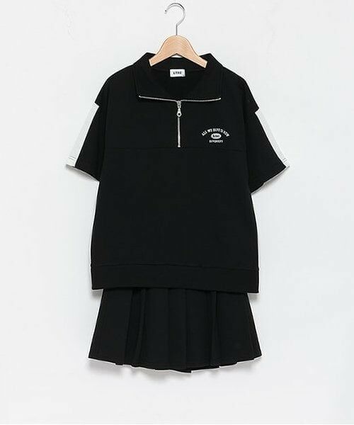 Lovetoxic / ラブトキシック その他トップス | 【LTXC】速乾プリーツSETUP（黒）