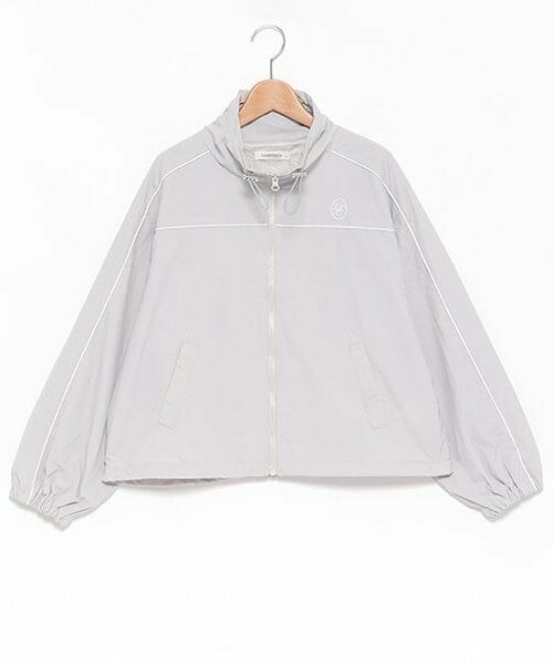 Lovetoxic / ラブトキシック ブルゾン | 【撥水】パイピングナイロンブルゾン | 詳細15