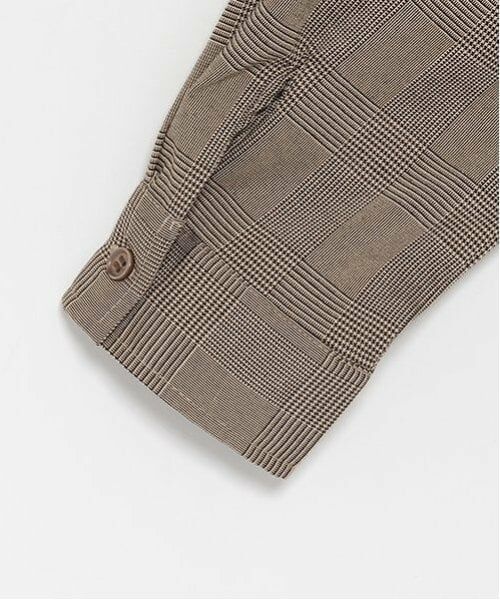 Lovetoxic / ラブトキシック ミニ丈・ひざ丈ワンピース | ビスチェ付グレンチェックシャツワンピース | 詳細17