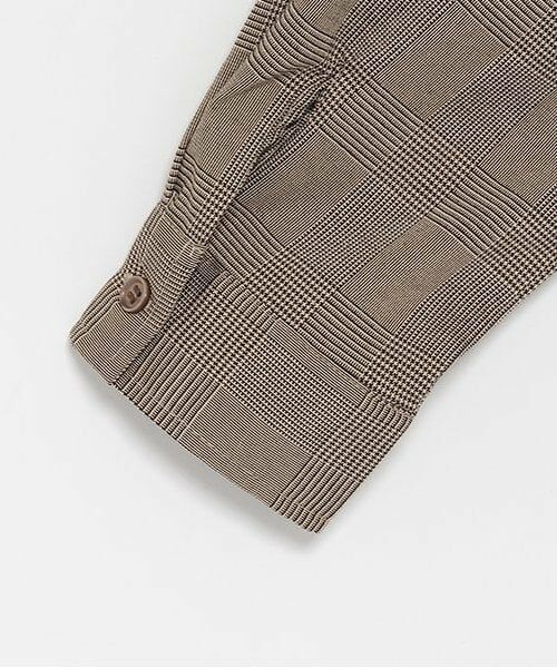 Lovetoxic / ラブトキシック ミニ丈・ひざ丈ワンピース | ビスチェ付グレンチェックシャツワンピース | 詳細6