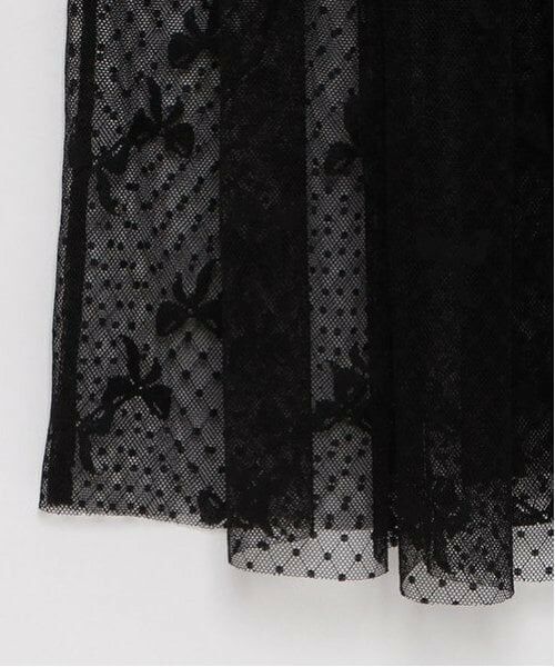 Lovetoxic / ラブトキシック ミニ丈・ひざ丈ワンピース | インナー付チュールワンピース | 詳細8