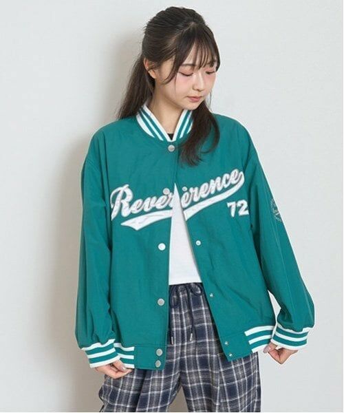 Lovetoxic / ラブトキシック ブルゾン | 【LTXC/撥水】ナイロンスタジャン | 詳細1