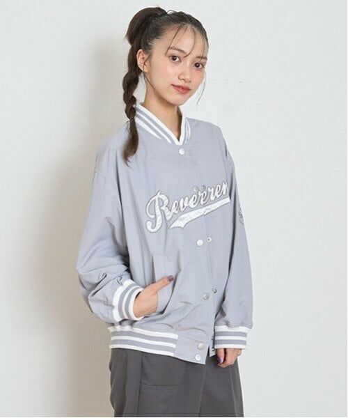 Lovetoxic / ラブトキシック ブルゾン | 【LTXC/撥水】ナイロンスタジャン | 詳細3