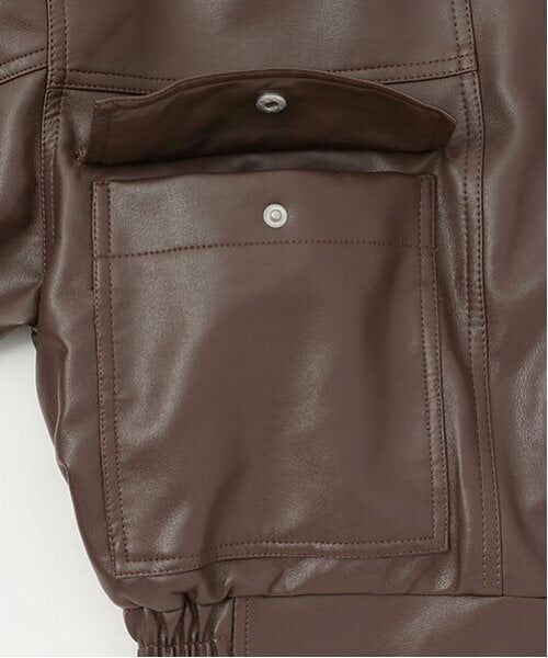 Lovetoxic / ラブトキシック ブルゾン | 合皮短丈ジャケット | 詳細10