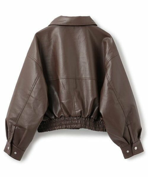 Lovetoxic / ラブトキシック ブルゾン | 合皮短丈ジャケット | 詳細8