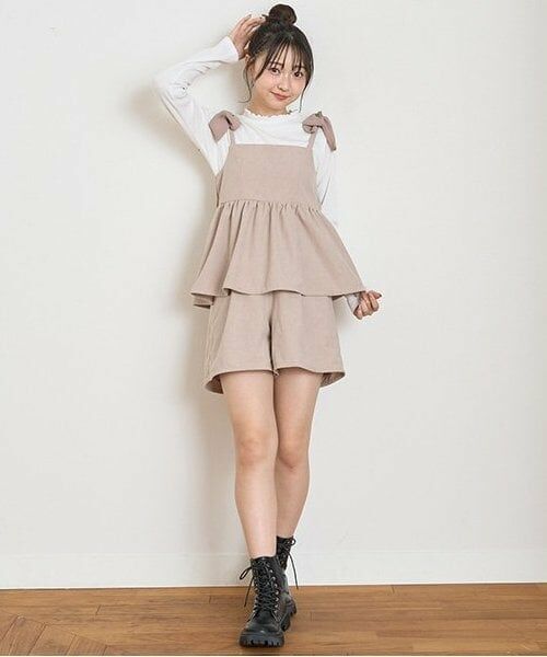 Lovetoxic / ラブトキシック その他トップス | ビスチェSETUP（薄ベージュ）