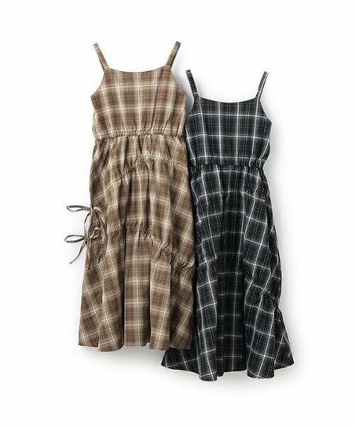 Lovetoxic / ラブトキシック ミニ丈・ひざ丈ワンピース | 【LTXC】チェックキャミジャンスカ | 詳細11