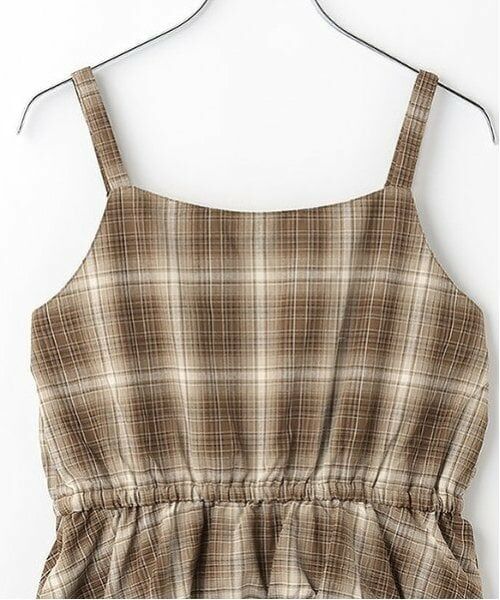 Lovetoxic / ラブトキシック ミニ丈・ひざ丈ワンピース | 【LTXC】チェックキャミジャンスカ | 詳細3