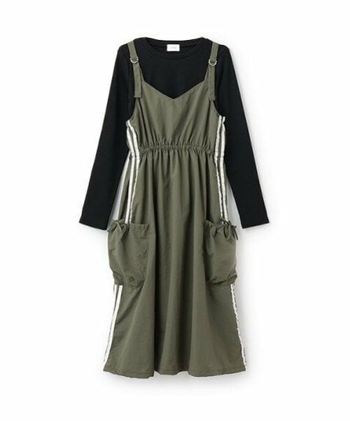 Lovetoxic / ラブトキシック ミニ丈・ひざ丈ワンピース | 【LTXC】ラインジャンスカインナーセット | 詳細13