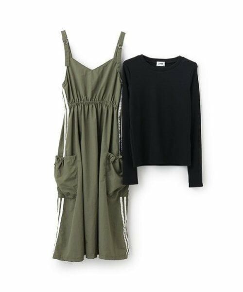 Lovetoxic / ラブトキシック ミニ丈・ひざ丈ワンピース | 【LTXC】ラインジャンスカインナーセット | 詳細2