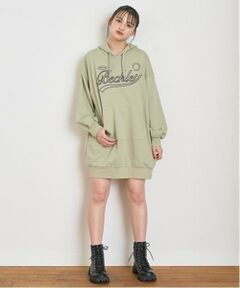 Lovetoxic / ラブトキシック ミニ丈・ひざ丈ワンピース | 【LTXC】【GOODPRICE】立体刺しゅうパーカワンピース