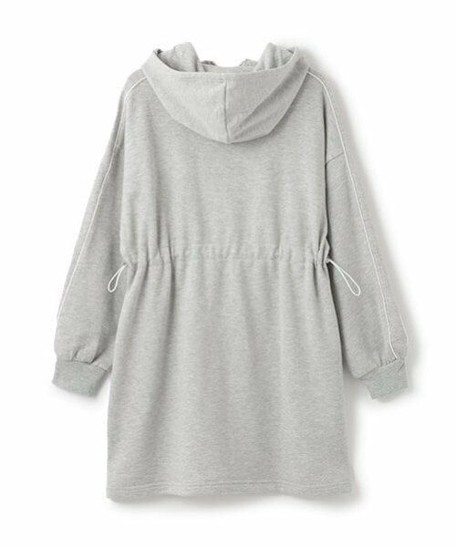 Lovetoxic / ラブトキシック ミニ丈・ひざ丈ワンピース | 【LTXC】ドローコードパーカワンピース | 詳細1