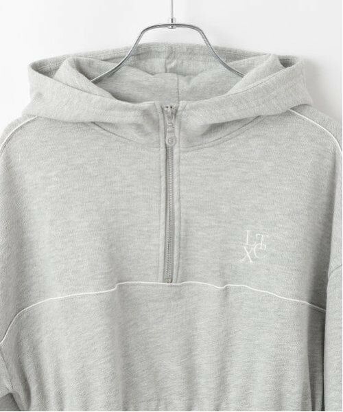 Lovetoxic / ラブトキシック ミニ丈・ひざ丈ワンピース | 【LTXC】ドローコードパーカワンピース | 詳細2